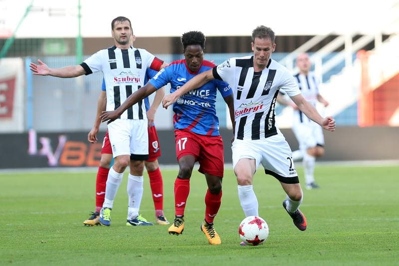 Football. Lotto Ekstraklasa. Piast Gliwice - Sandecja Nowy Sacz. 14.10.2017