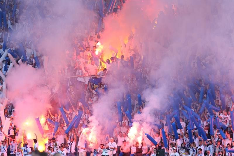 Football. HET Liga. Banik Ostrava - AC Sparta Praha. 28.04.2018