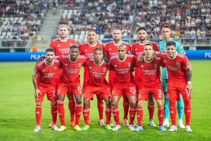 Football. UEFA Champions League. Dynamo Kyiv - Benfica. 17.08.2022