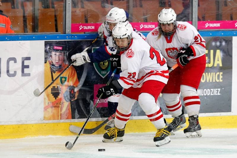 Ice Hockey. Women's National Team. Poland - Slovakia. 12.11.2017