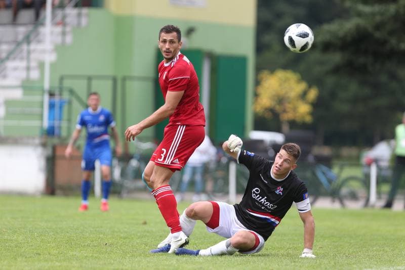 Football. Sparing. Podbeskidzie Bielsko-Biala - Piast Gliwice. 07.07.2018