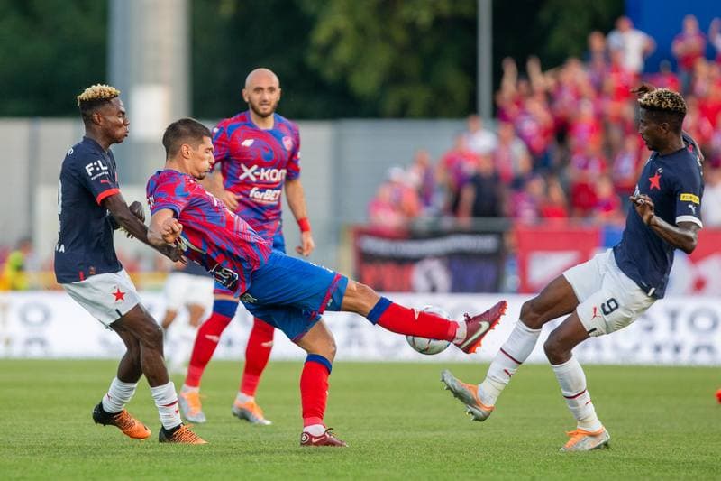 Football. UEFA Conference League. Rakow Czestochowa - Slavia Prague. 18.08.2022