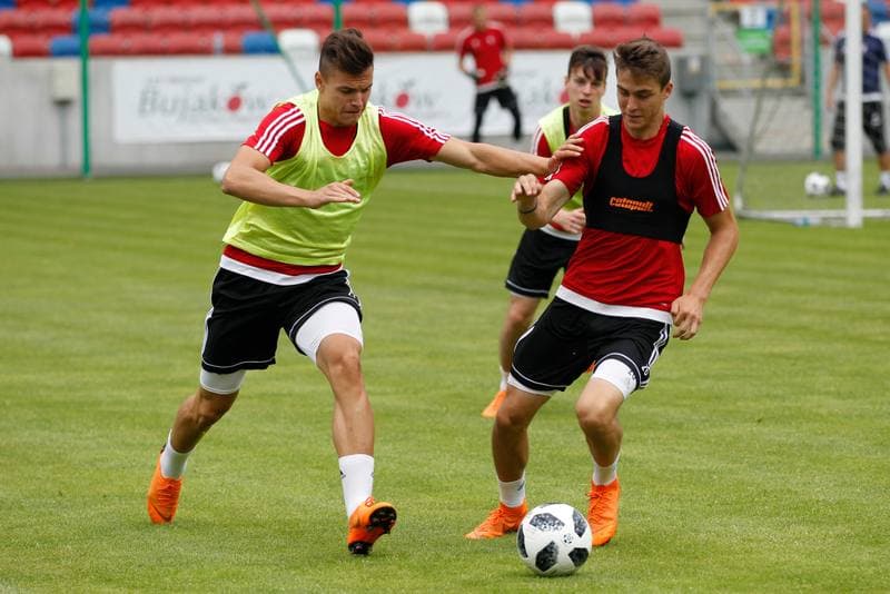 Football. Gornik Zabrze. Training. 11.07.2018
