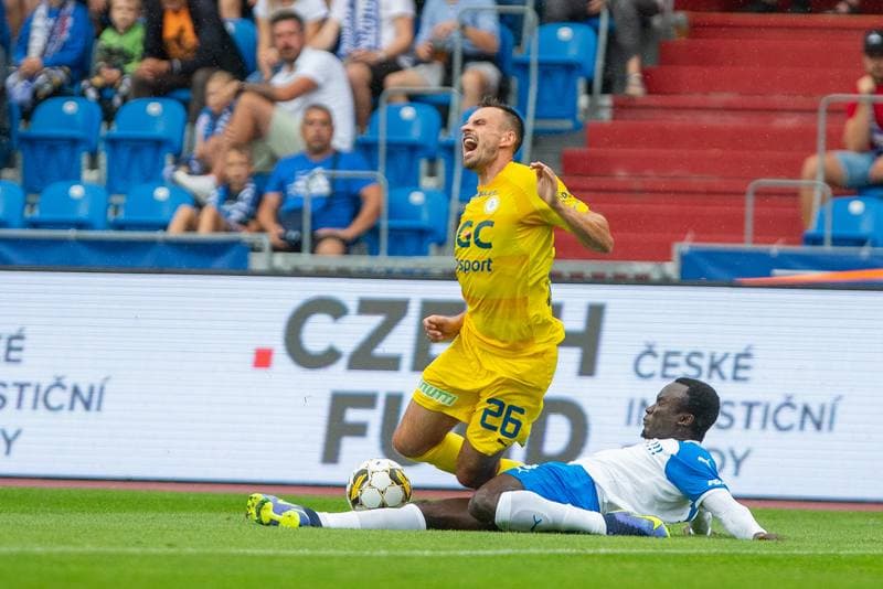 Football. Fortuna:Liga. Banik Ostrava - FK Teplice. 20.08.2022