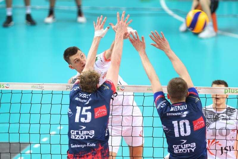 Volleyball. PlusLiga. Jastrzebski Wegiel - ZAKSA Kedzierzyn-Kozle. 13.01.2018
