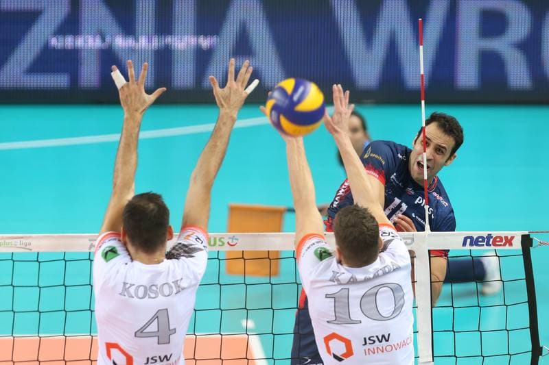Volleyball. PlusLiga. Jastrzebski Wegiel - ZAKSA Kedzierzyn-Kozle. 13.01.2018