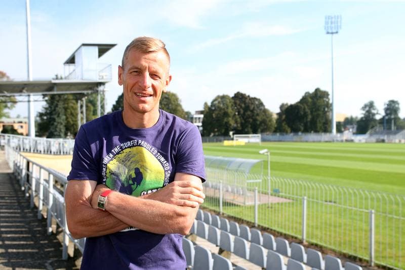 Football. Rakow Czestochowa. Press Conference. 27.08.2018