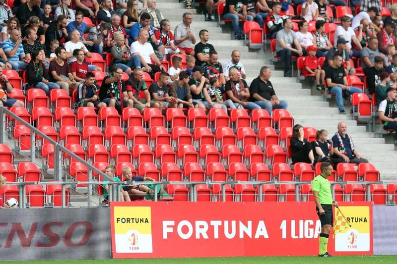 Football. Fortuna I Liga. GKS Tychy - Warta Poznan. 01.09.2018