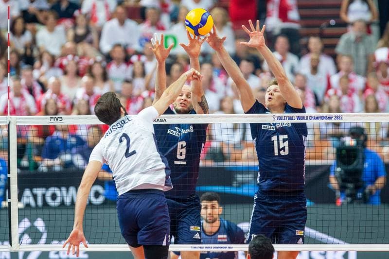Volleyball. FIVB Men's World Championship. Poland - USA. 30.08.2022