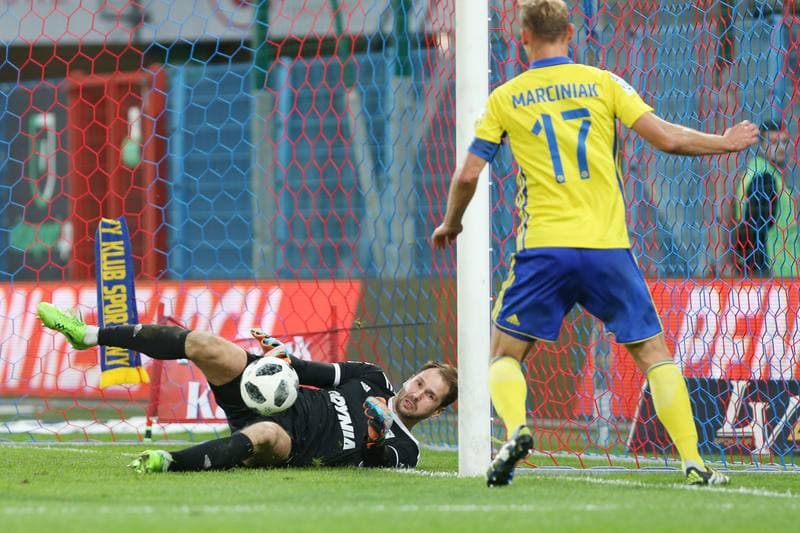 Football. Lotto Ekstraklasa. Piast Gliwice - Arka Gdynia. 15.09.2018