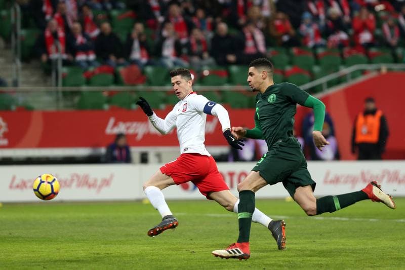 Football. International Friendly. Poland - Nigeria. 23.03.2018