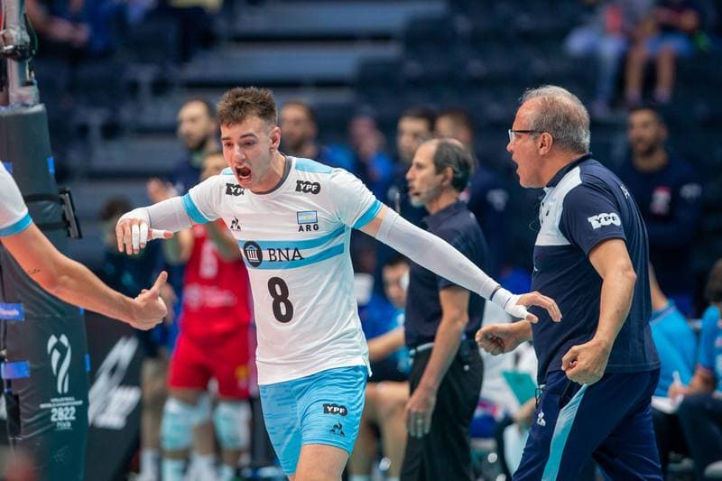Volleyball. FIVB Men's World Championship. Serbia - Argentina. 06.09.2022
