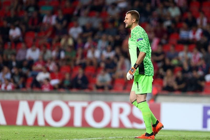 Football. UEFA Europa League. Slavia Prague - Girondins Bordeaux. 20.09.2018