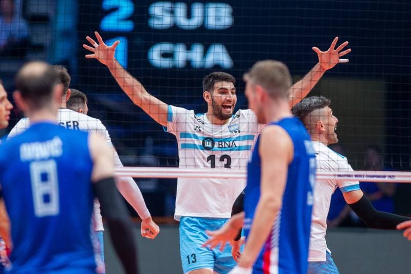 Volleyball. FIVB Men's World Championship. Serbia - Argentina. 06.09.2022
