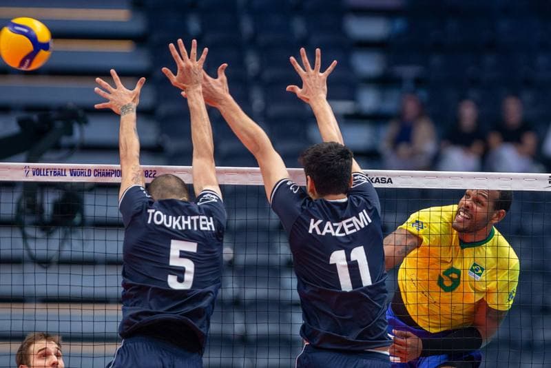 Volleyball. FIVB Men's World Championship. Brazil - Iran. 06.09.2022