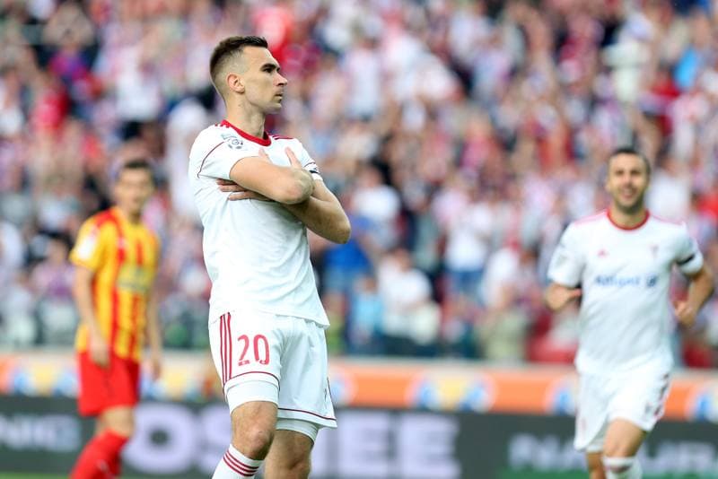 Football. Lotto Ekstraklasa. Gornik Zabrze - Korona Kielce. 09.05.2018
