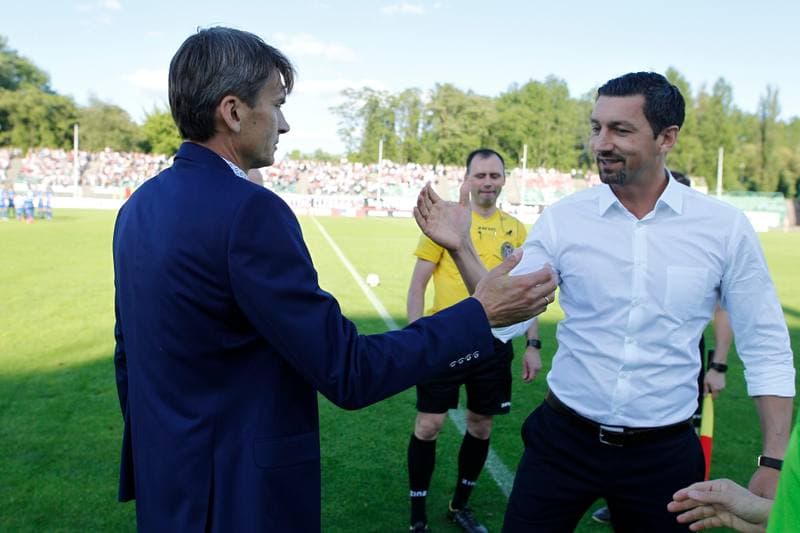 Football. Nice I Liga. Zaglebie Sosnowiec - Podbeskidzie Bielsko-Biala. 19.05.2018