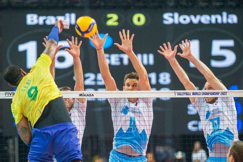 Volleyball. FIVB Men's World Championship. Brazil - Slovenia. 11.09.2022