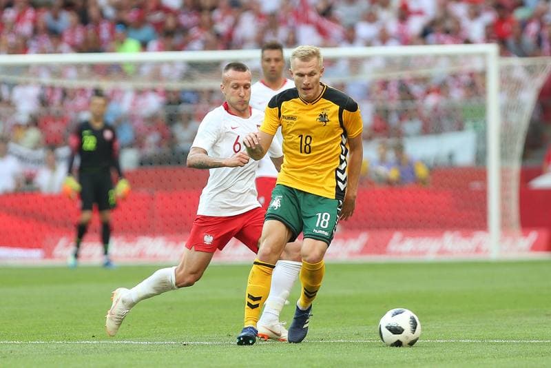 Football. International Friendly. Poland - Lithuania. 12.06.2018