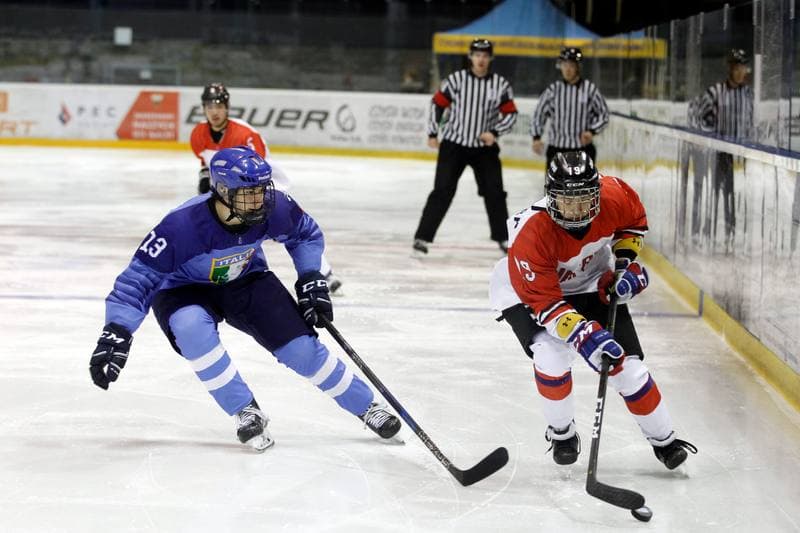 Ice Hockey. U20 World Championship Division I. Italy - Japan. 14.12.2018