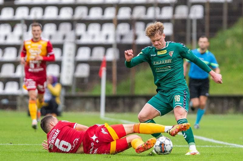 Football. Fortuna I Liga. Zaglebie Sosnowiec - Chojniczanka Chojnice. 18.09.2022