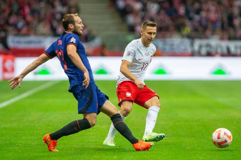 Football. UEFA Nations League. Poland - Netherlands. 22.09.2022