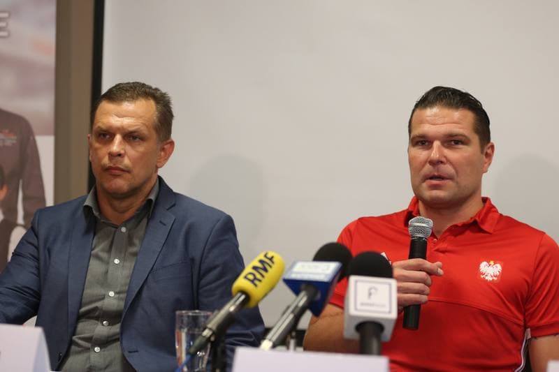 Ice Hockey. Poland national team. Press Conference. 21.08.2018
