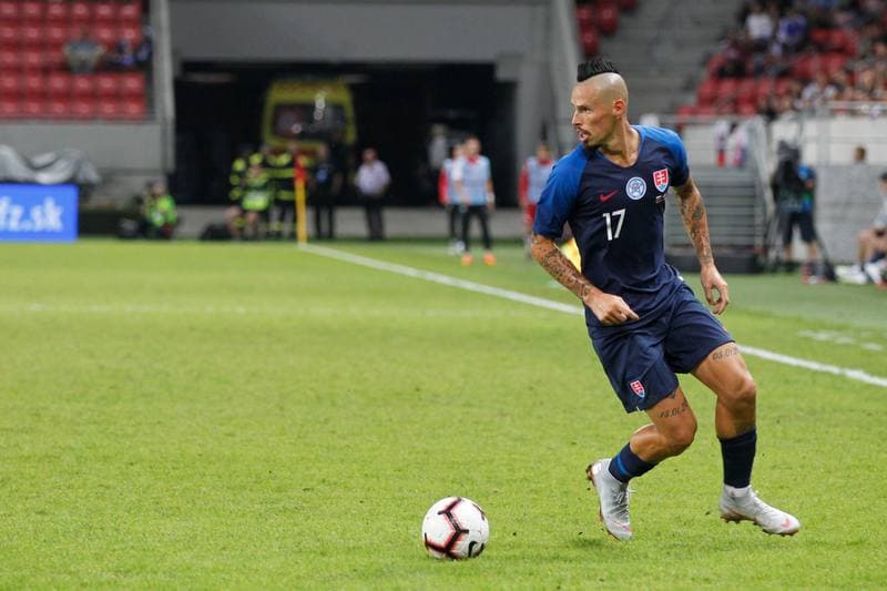 Football. International Friendly. Slovakia - Denmark. 05.09.2018
