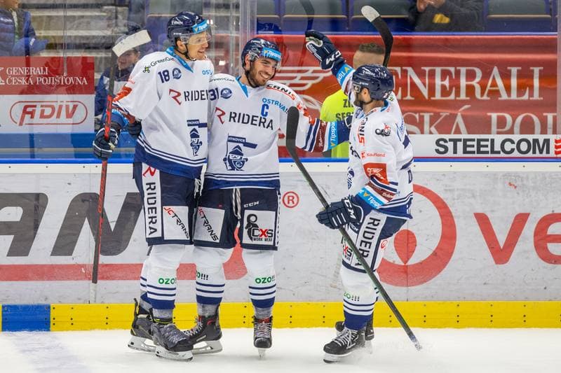 Ice Hockey. Tipsport Extraliga. HC Vitkovice Ridera - BK Mlada Boleslav. 29.09.2022