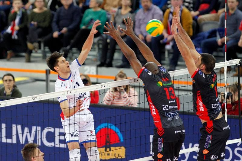 Volleyball. CEV Champions League. ZAKSA Kedzierzyn-Kozle - Cucine Lube Civitanova. 15.01.2019