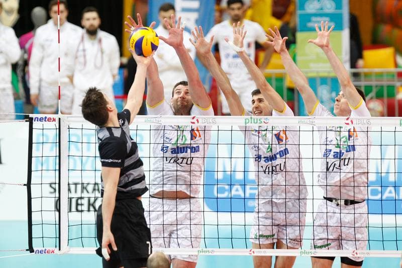 Volleyball. PlusLiga. GKS Katowice - Aluron Virtu Warta Zawiercie. 16.01.2019