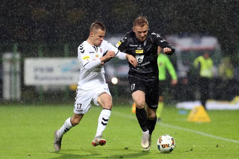 Football. Fortuna I Liga. GKS Katowice - Garbarnia Krakow. 23.10.2018