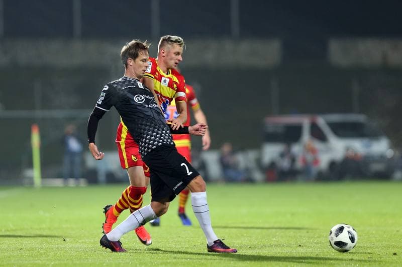 Football. Lotto Ekstraklasa. Zaglebie Sosnowiec - Jagiellonia Bialystok. 05.11.2018