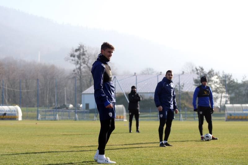 Football. Piast Gliwice. Training. 17.11.2018