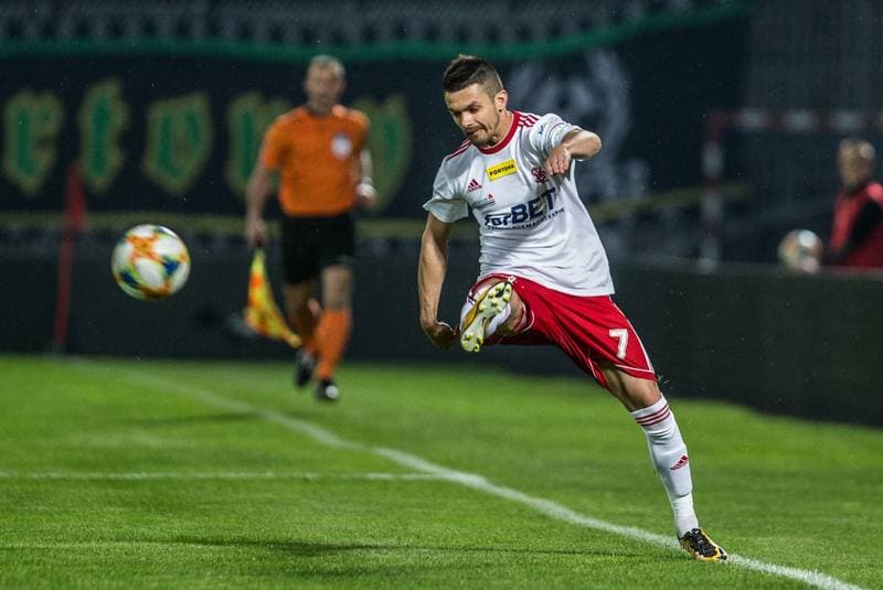 Football. Fortuna I Liga. GKS 1962 Jastrzebie - LKS Lodz. 04.05.2019