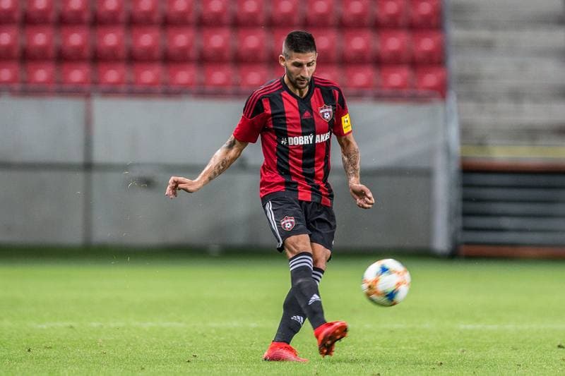 Football. UEFA Europa League. Spartak Trnava - Radnik Bijeljina. 18.07.2019