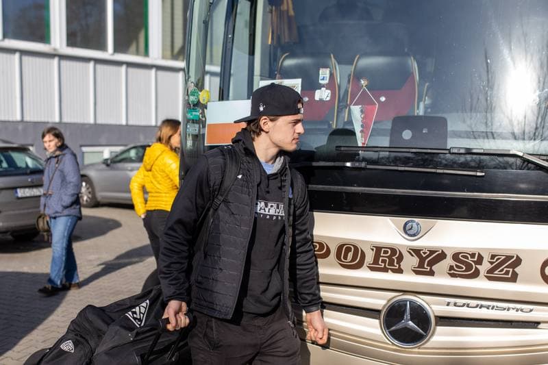 Ice Hockey. Poland national team. Departure. 06.11.2022