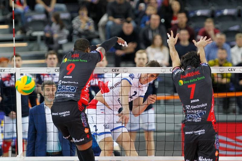 Volleyball. CEV Champions League. ZAKSA Kedzierzyn-Kozle - Cucine Lube Civitanova. 15.01.2019