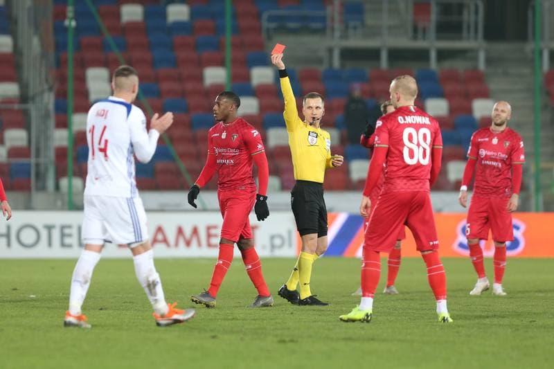 Football. Lotto Ekstraklasa. Gornik Zabrze - Zaglebie Sosnowiec. 23.02.2019