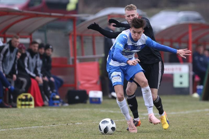Football. Fortuna Narodni Liga. Fotbal Trinec - FK Usti nad Labem. 02.03.2019