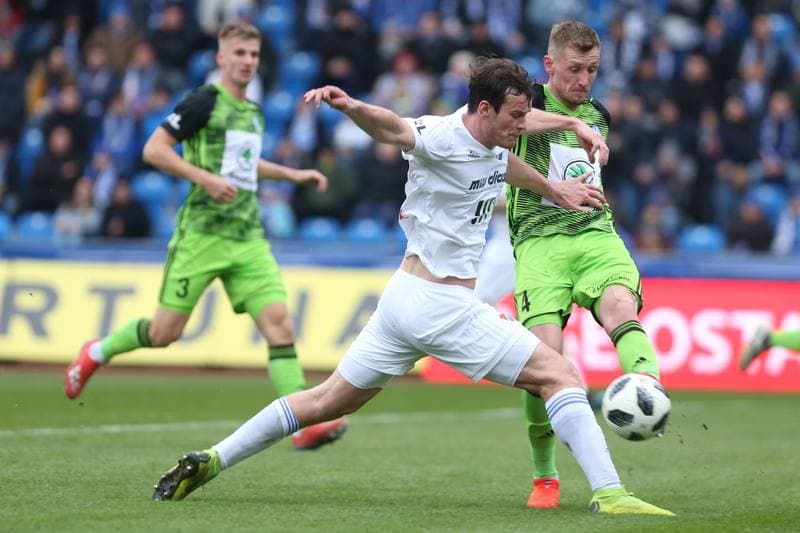 Football. Fortuna:Liga. Banik Ostrava - FK Mlada Boleslav. 16.03.2019