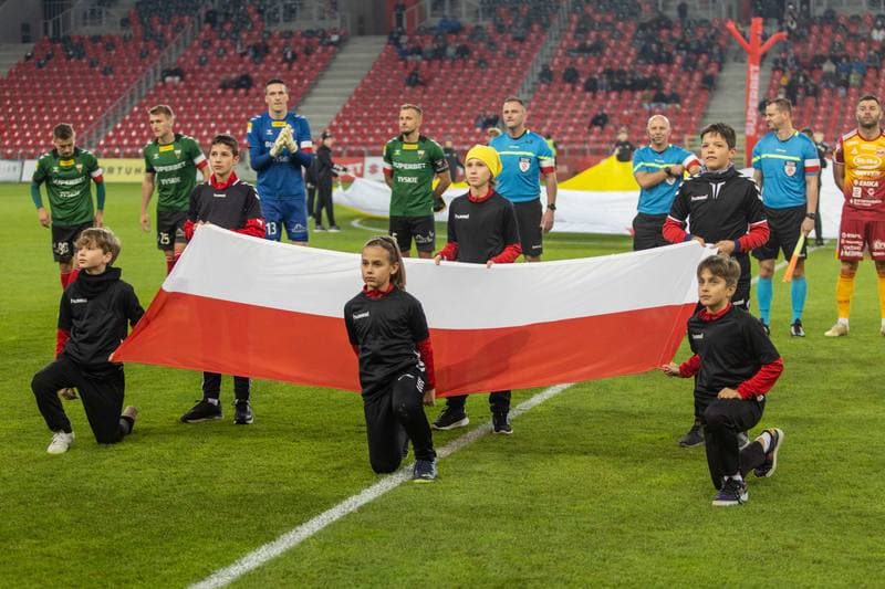 Football. Fortuna I Liga. GKS Tychy - Chojniczanka Chojnice. 11.11.2022