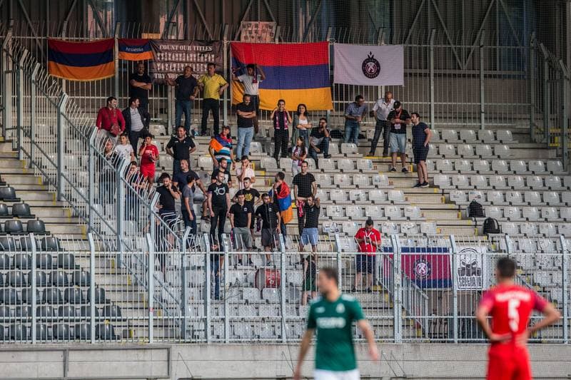 Football. UEFA Europa League. FK Jablonec - FC Pyunik Yerevan. 01.08.2019