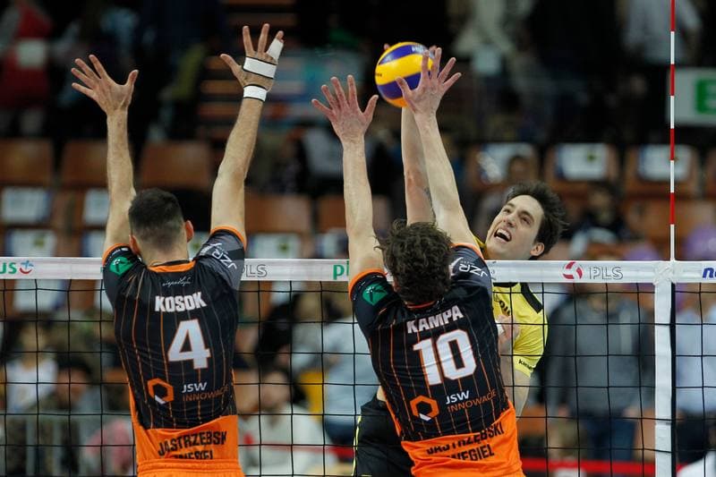 Volleyball. PlusLiga. GKS Katowice - Jastrzebski Wegiel. 19.03.2019
