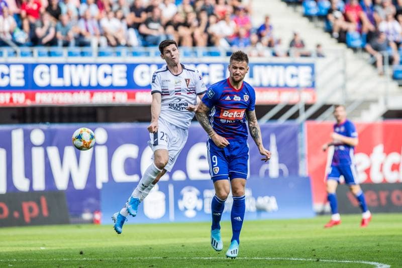 Football. PKO BP Ekstraklasa. Piast Gliwice - Pogon Szczecin. 04.08.2019