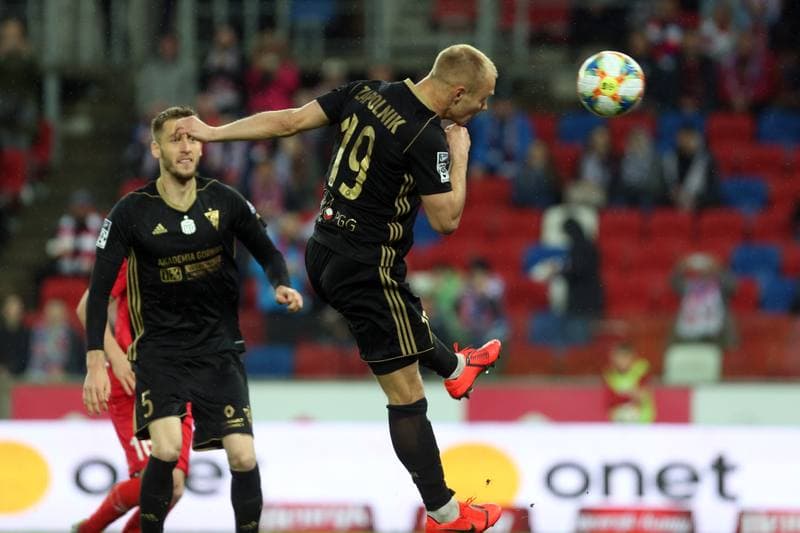 Football. Lotto Ekstraklasa. Gornik Zabrze - Zaglebie Sosnowiec. 29.04.2019
