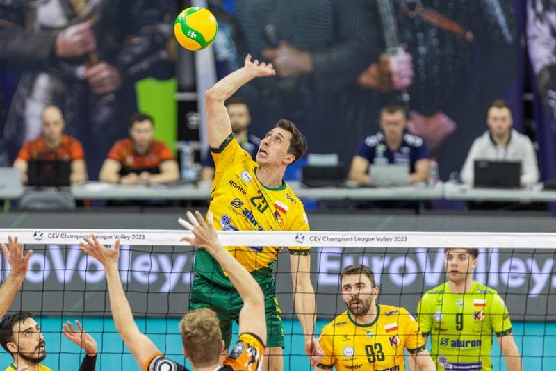 Volleyball. CEV Champions League. Aluron CMC Warta Zawiercie - Berlin Recycling Volleys. 30.11.2022
