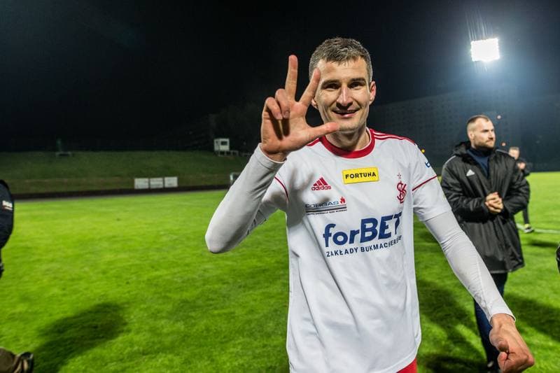 Football. Fortuna I Liga. GKS 1962 Jastrzebie - LKS Lodz. 04.05.2019
