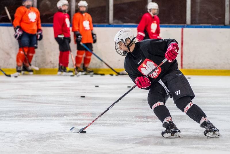 Ice Hockey. Poland national team. Training. 05.09.2019