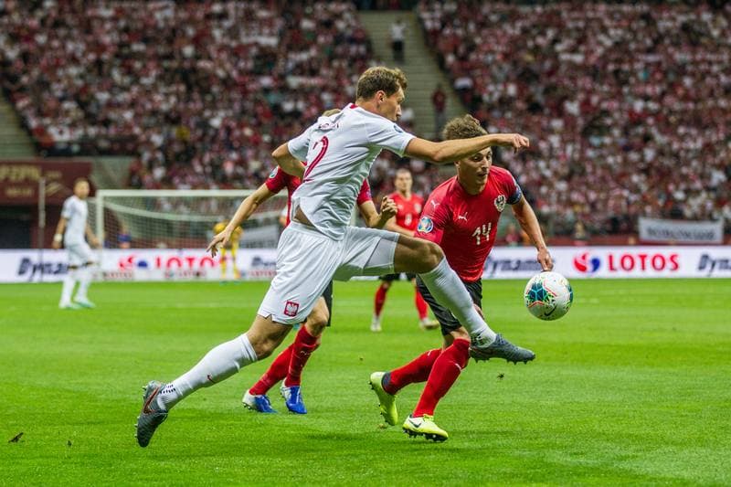 Football. Euro 2020 Qualifiers. Poland - Austria. 09.09.2019